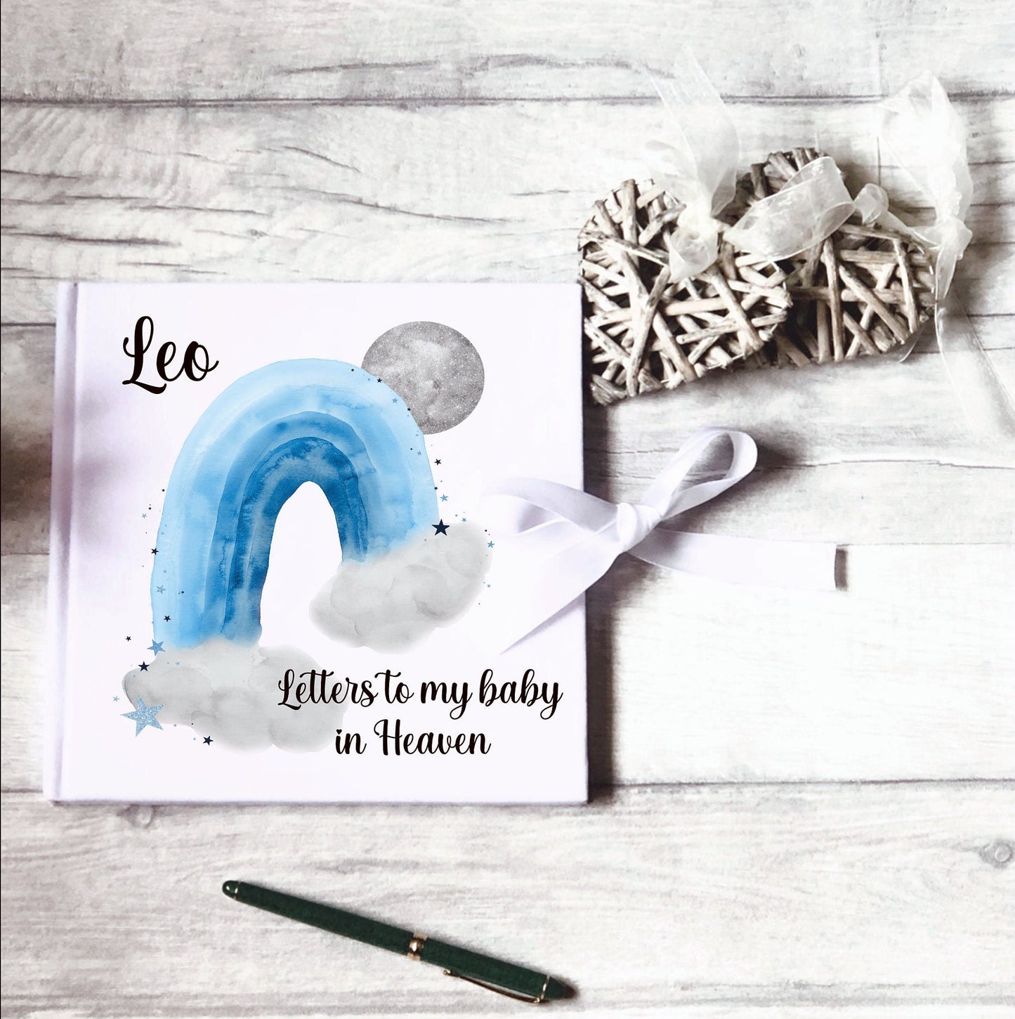 Heavenly Baby Memory Book, Letters To My Baby In Heaven Journal, Letters To Heaven Notebook, Baby Loss Memory Gift, Baby Memory Journal