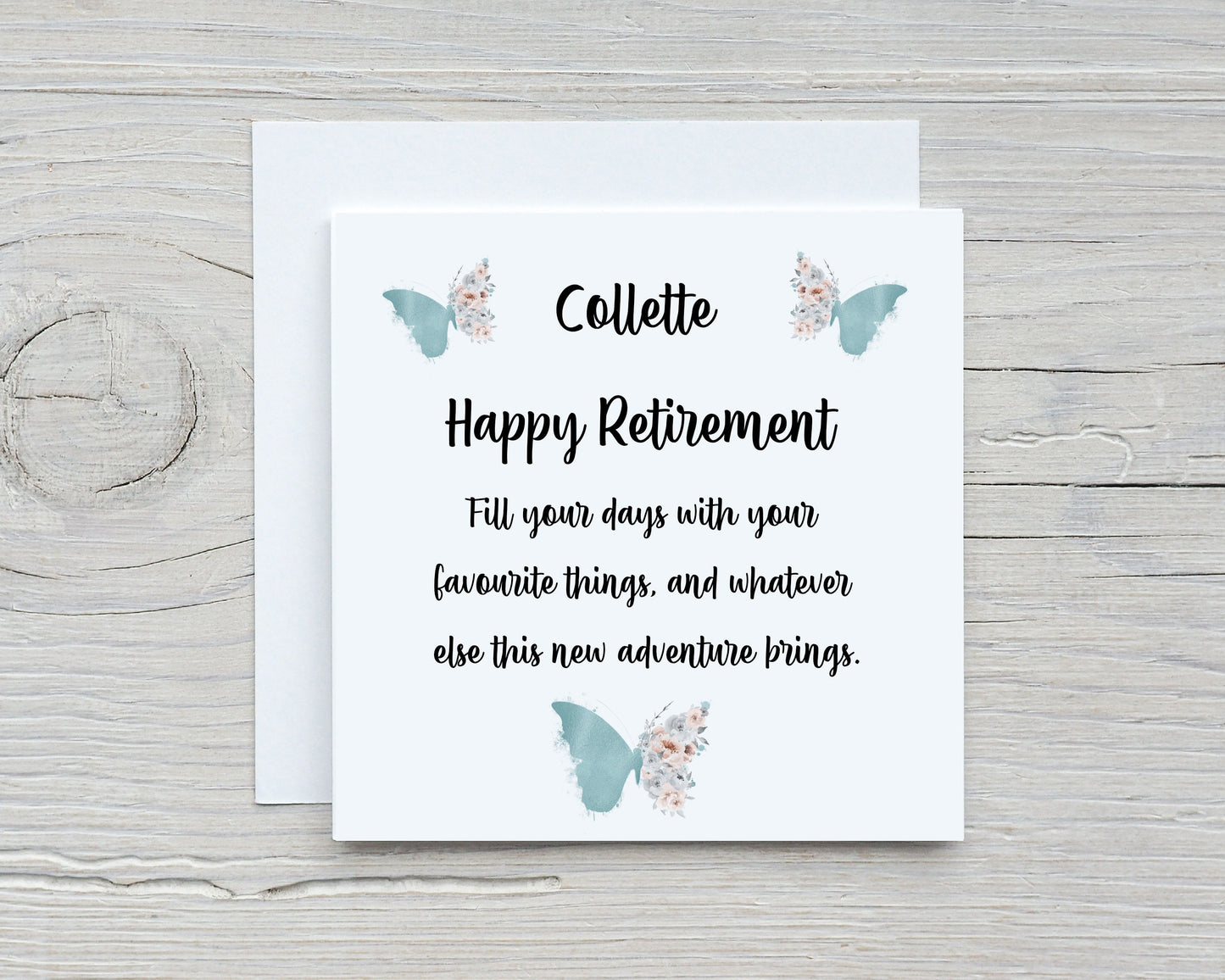 Personalised Retirement Card, Retirement Gift Set, Retirement Gift For Her, Retirement Card For Colleague, Leaving Card