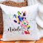 Giraffe Cushion Gift, Personalised Giraffe Cushion Gift, Friend Gift