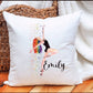 Dancer Cushion Gift, Personalised Dancer Cushion Gift, Ballet Dancer Gift, Daughter Gift, Friend Gift
