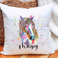 Personalised Horse Cushion Gift, Personalised Horse Cushion Gift, Friend Gift