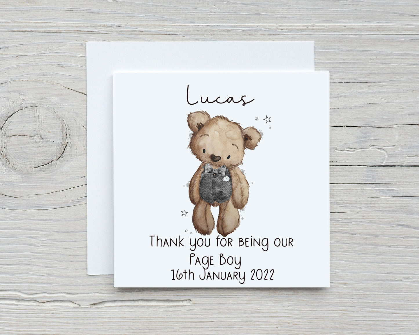 Page Boy Proposal Card, Thank You For Being My Flower Girl, Will You Be My Flower Girl?, Flower Girl Thank You Card, Page Boy Thank You Gift