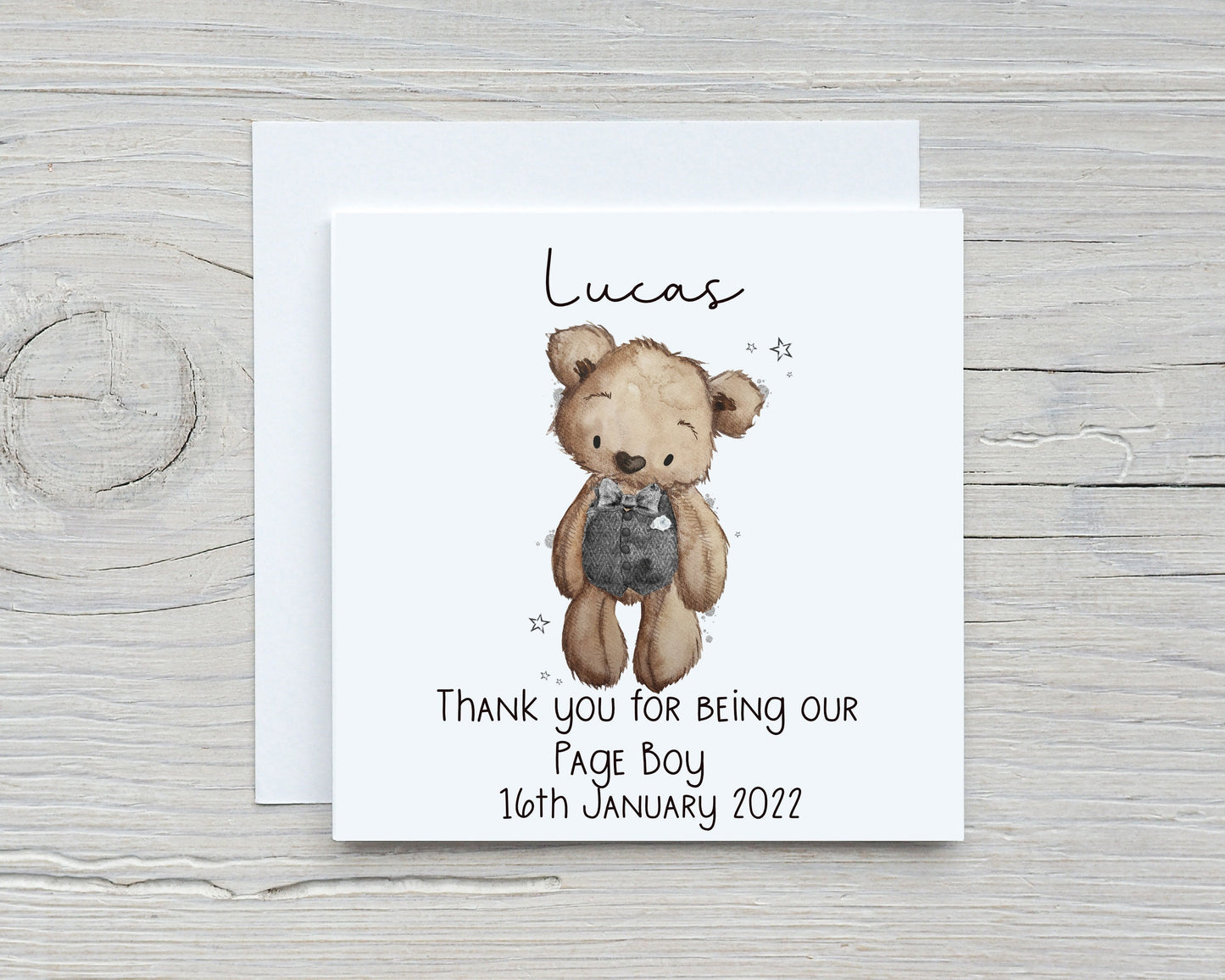 Page Boy Proposal, Flower Girl Thank You Card, Page Boy Card, Will You Be My Flower Girl?, Flower Girl Card, Page Boy Thank You Gift