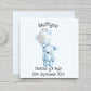 New Baby Card, Welsh New Baby Card, Croeso y'r byd, Congratulations New Baby Gift, Personalised New Baby Girl Card, New Baby Boy Card