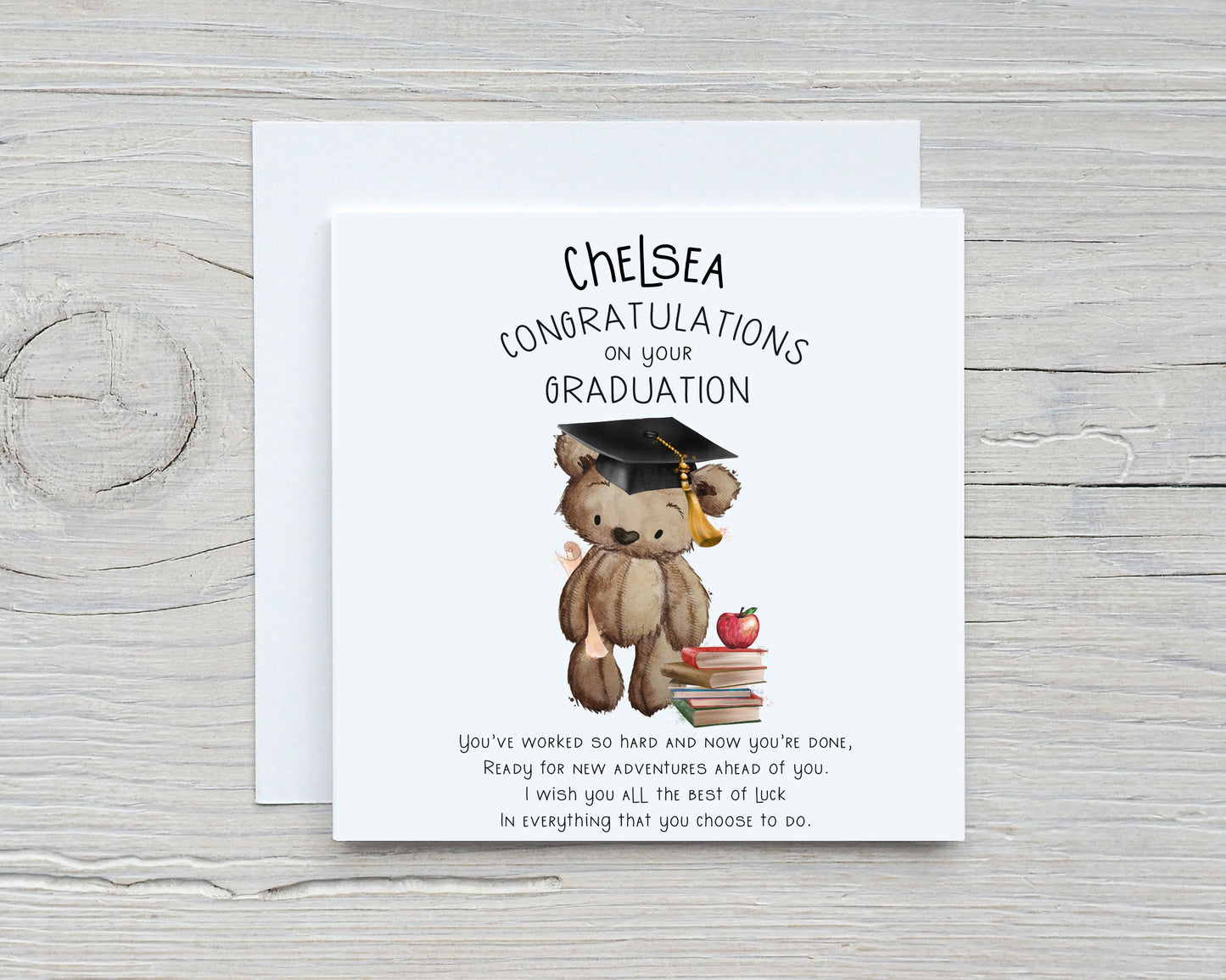 Graduation Card, Personalised Graduation Card, Graduation Card For Her, Graduation Card For Him