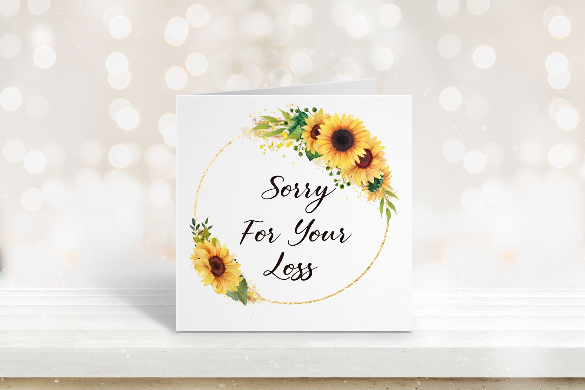Sorry For Your Loss Card, Sympathy Card, In Loving Memory Card, Bereavement Card, Sorry For Your Loss