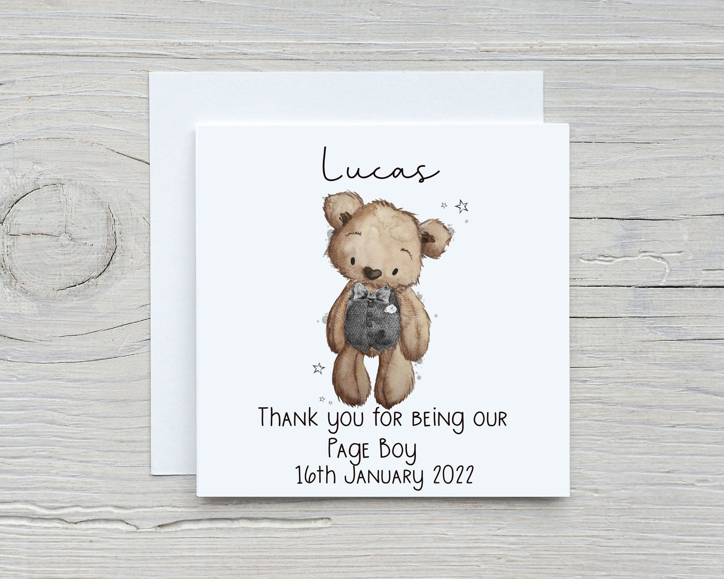 Flower Girl Proposal Card, Thank You For Being My Flower Girl, Page Boy, Will You Be My Flower Girl?, Personalised Flower Girl Thank You