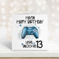 Gamer Birthday Card, Birthday Card For Gamers, Birthday Card Son, Birthday Card For Son, Any Age Card, Birthday Card For Him