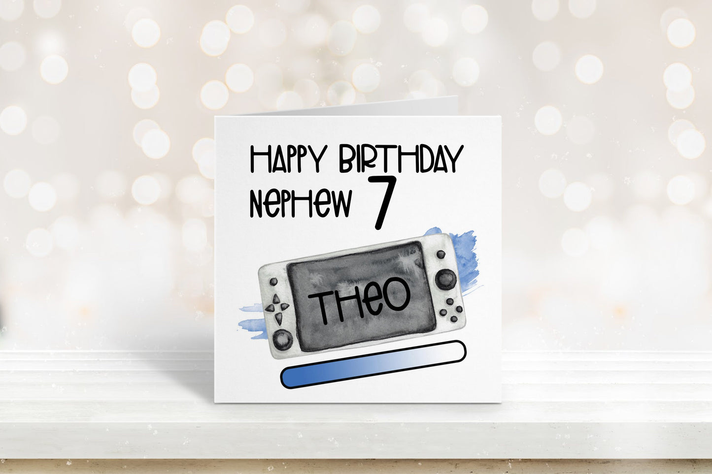 Birthday Card For Gamers, Birthday Card Son, Birthday Card For Son, Any Age Card, Birthday Card For Him, Gamer Birthday Card,