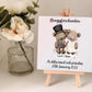 Llongyfarchiadau, Ar ddiwrnod eich priodas, Welsh Wedding Day Card For Newlyweds, Wedding Day Card, Personalised Card