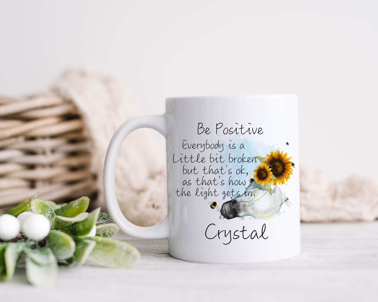 Be Positive Gift, Storage Tin, Gift For Her, For Him, Mental Health Awareness, Positivity Gift, Keepsake Tin, Positivity Tin, Be Positive