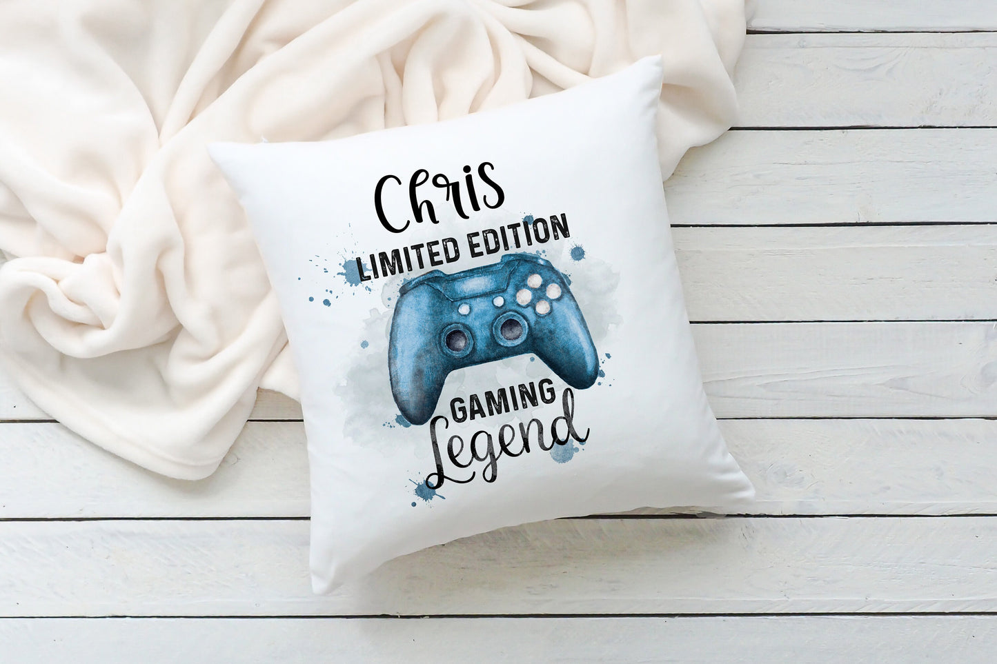Gamer Cushion Gift, Cushion, Gamer Gift, Gift For Gamers, Gamer Cushion Gift For Him, Grandson Gifts From Grandma