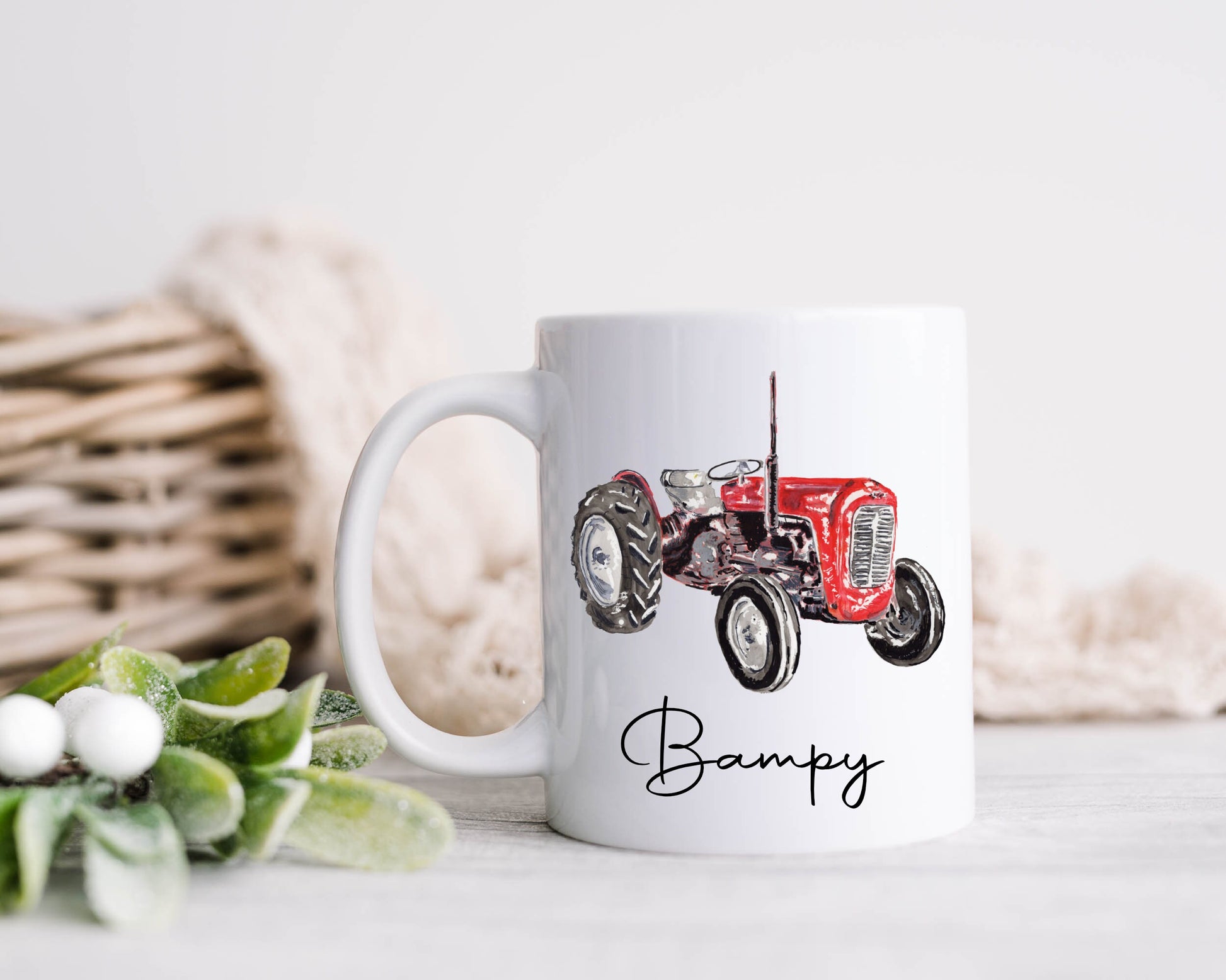 Grampy Gift, Gift For Grampy, Mug Gift For Dad, Tractor Gift, Mug Gift For Him, Mug & Coaster Set, Mug For Dad, Mug Gift For Grampy