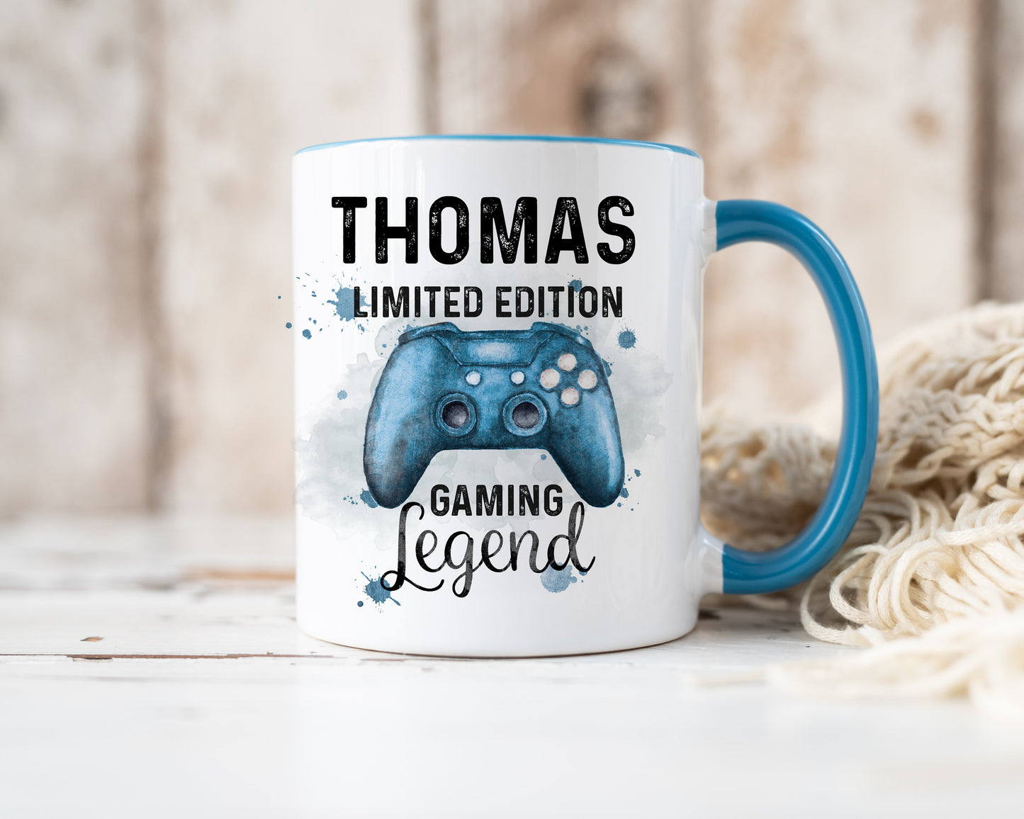 Personalised Gamer Mug, Gift For Gamer, Gift For Grandson, Gaming Gift, Gamer Gift Boys, Teenager Gift