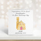 Personalised Christening Card, Christening Card For Granddaughter, Christening Card Daughter, Christening Card For Girls