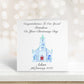 Personalised Christening Card For Son, Christening Card For Grandson, Christening Card Godson, Christening Card For Boys