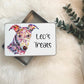 Lurcher Dog Treat Tin, Dog Treat Bag, Greyhound Gift, Whippet Treat Tin, Dog Treat Pouch