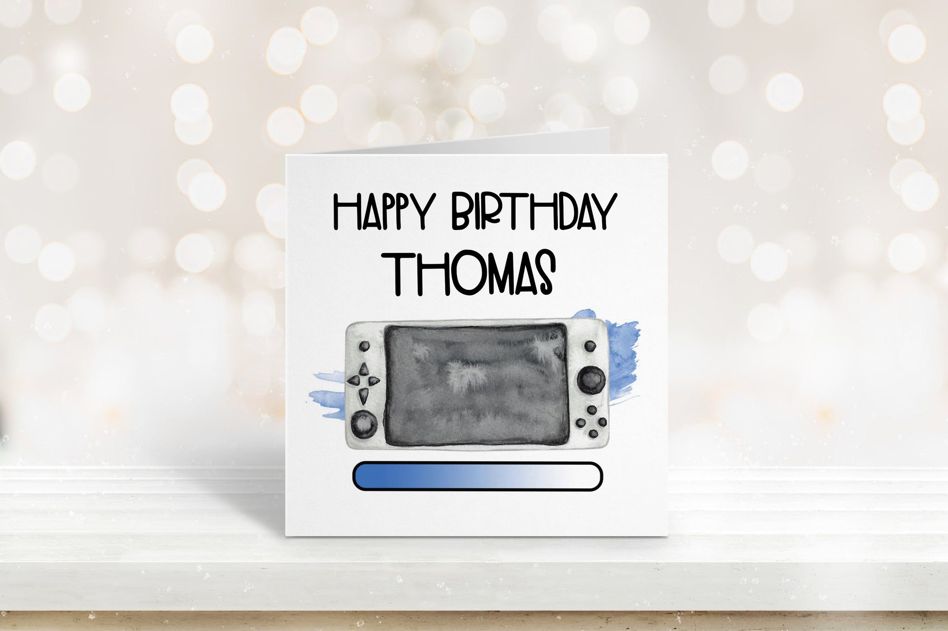 Birthday Card For Gamers, Birthday Card Son, Birthday Card For Son, Any Age Card, Birthday Card For Him, Gamer Birthday Card,