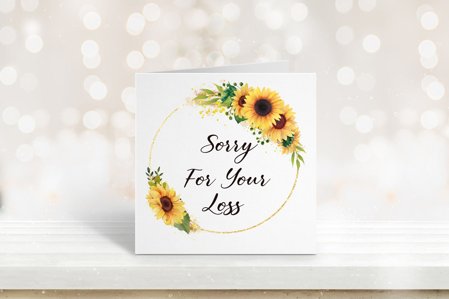 Sympathy Card, Sorry For Your Loss Card, Thinking Of You Card