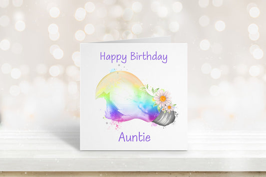 Aunty Birthday Card, Birthday Card For Auntie, Personalised Birthday Card For Aunty, Birthday Card For Her