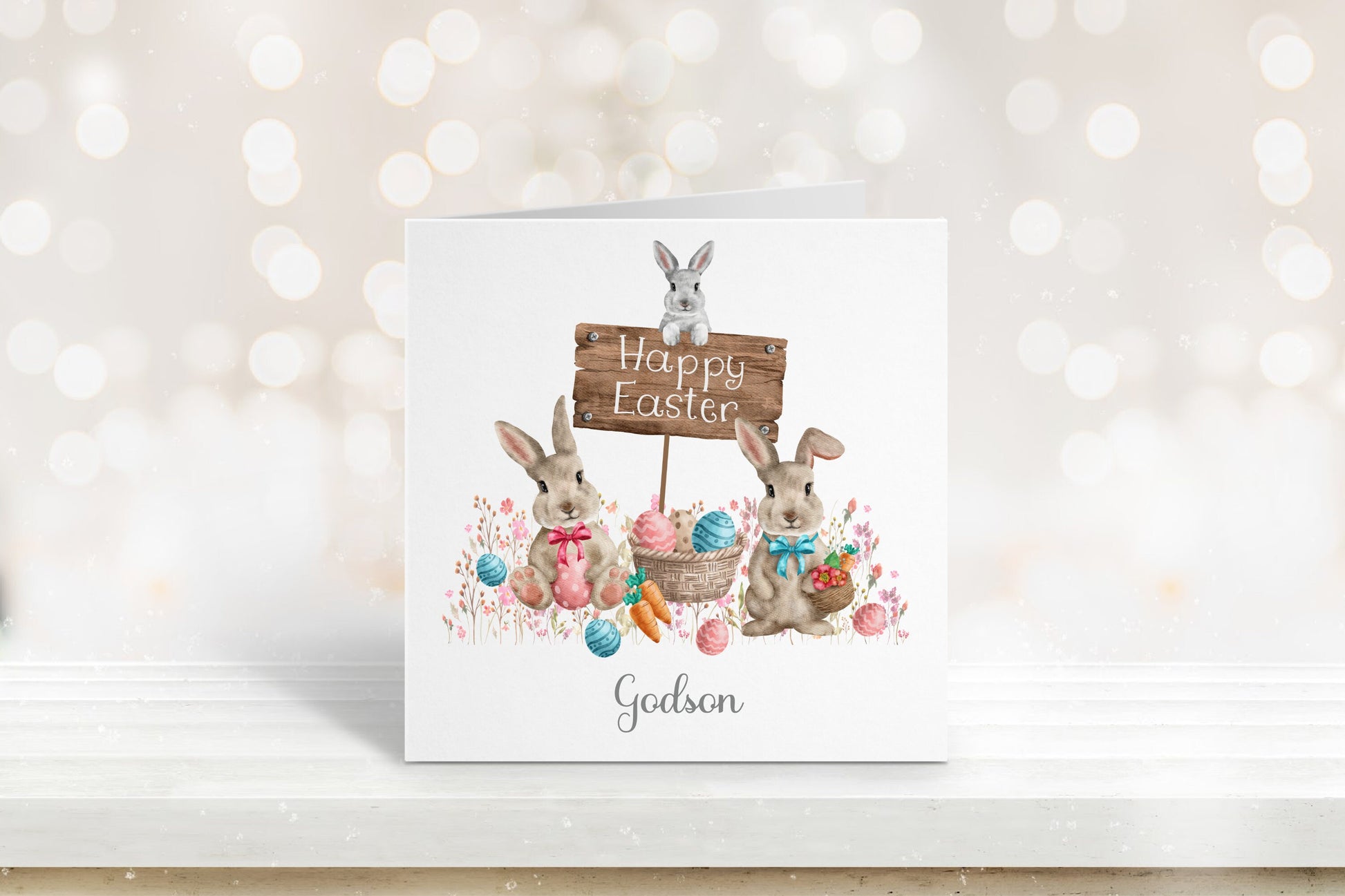 Easter Cards, Son Easter Card, Grandson Easter Card, Granddaughter Easter Card, Daughter Easter Card, Godson Easter Card, Personalised Card