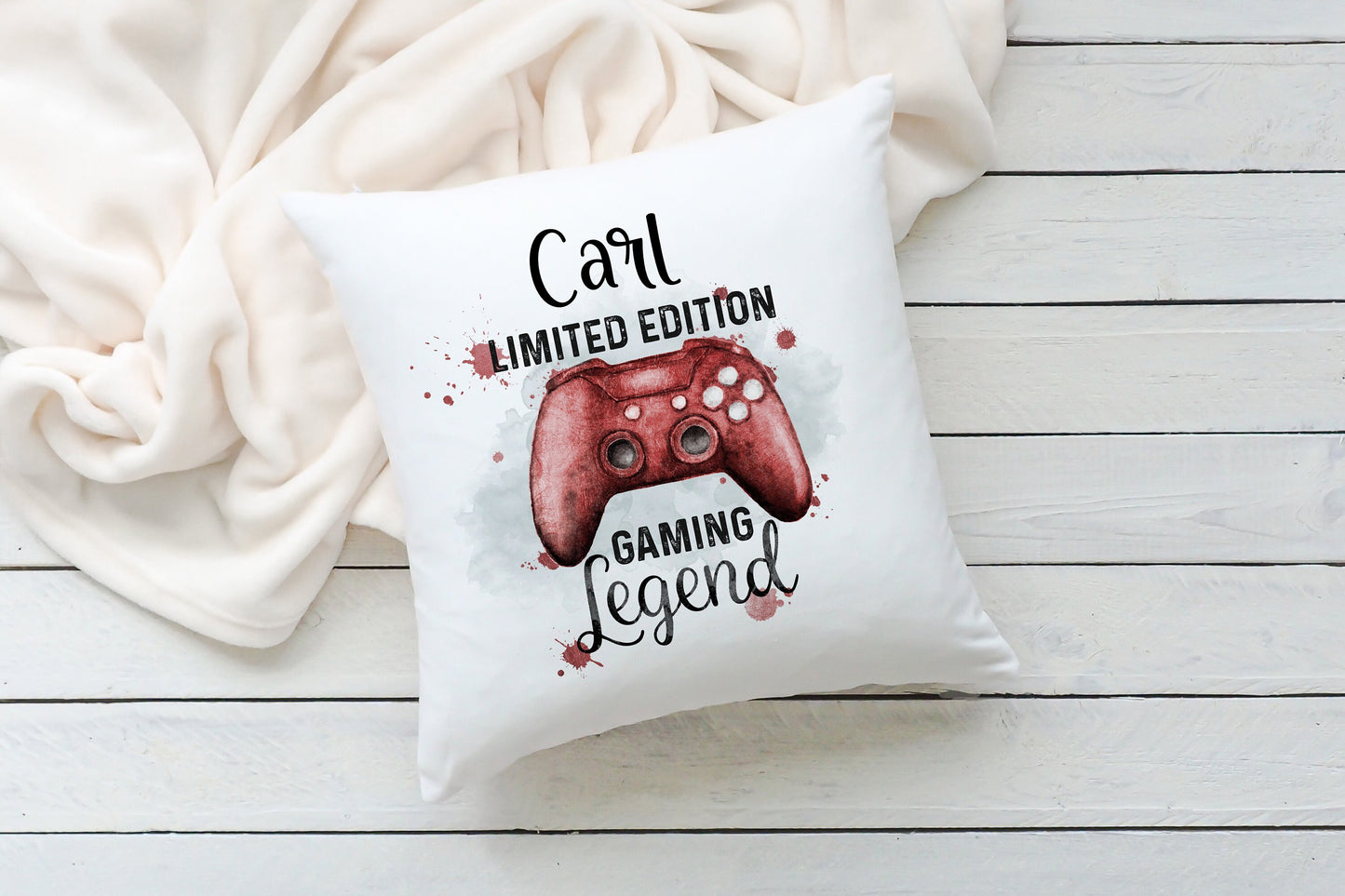 Cushion, Gamer Gift, Gift For Gamers, Gamer Cushion Gift For Him, Grandson Gifts From Grandma