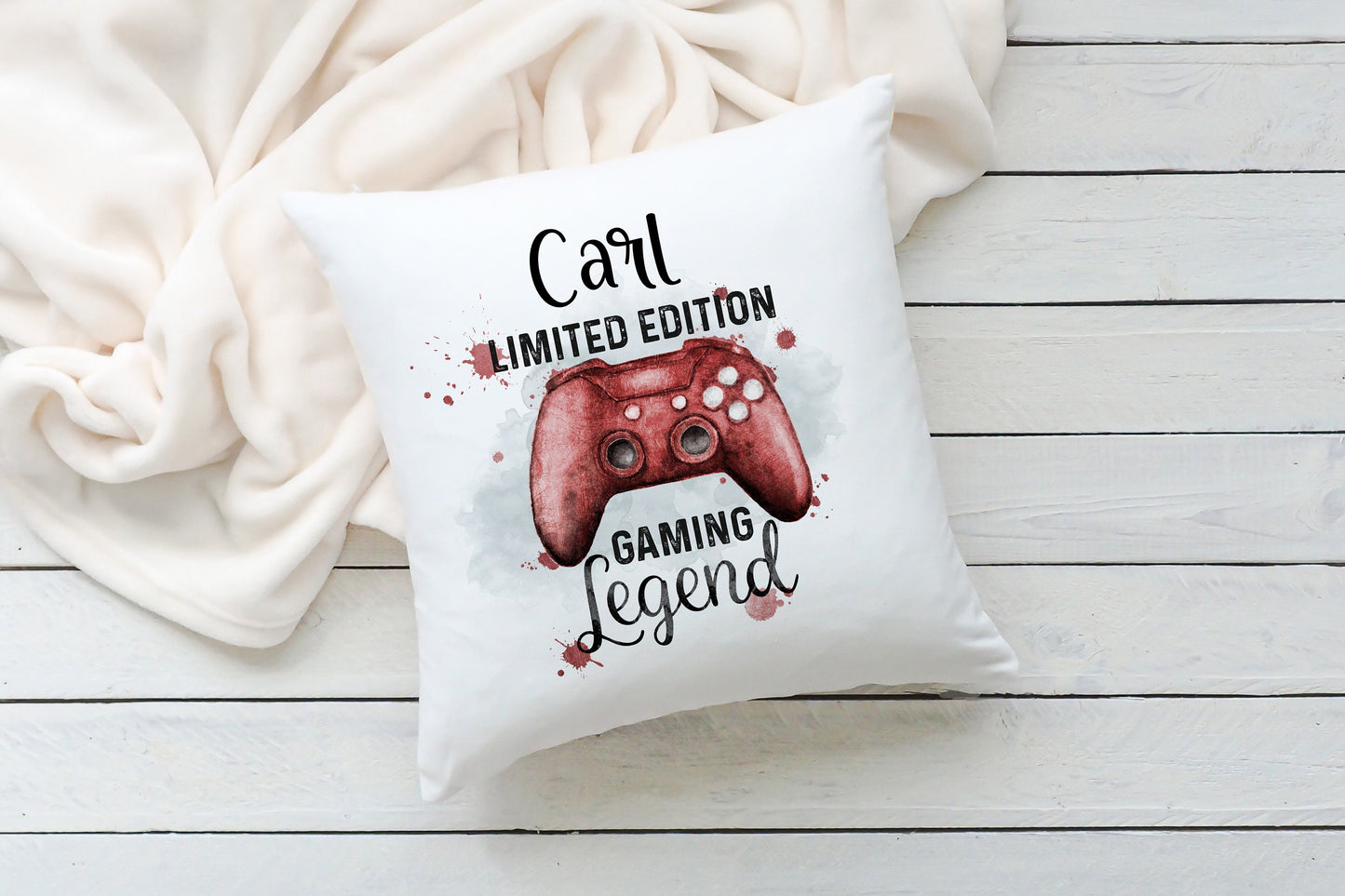 Gamer Cushion Gift, Cushion, Gamer Gift, Gift For Gamers, Gamer Cushion Gift For Him, Grandson Gifts From Grandma