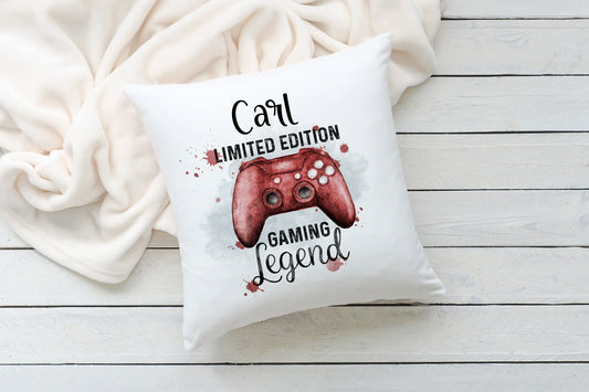 Gamer Cushion Gift, Cushion, Gamer Gift, Gift For Gamers, Gamer Cushion Gift For Him, Grandson Gifts From Grandma