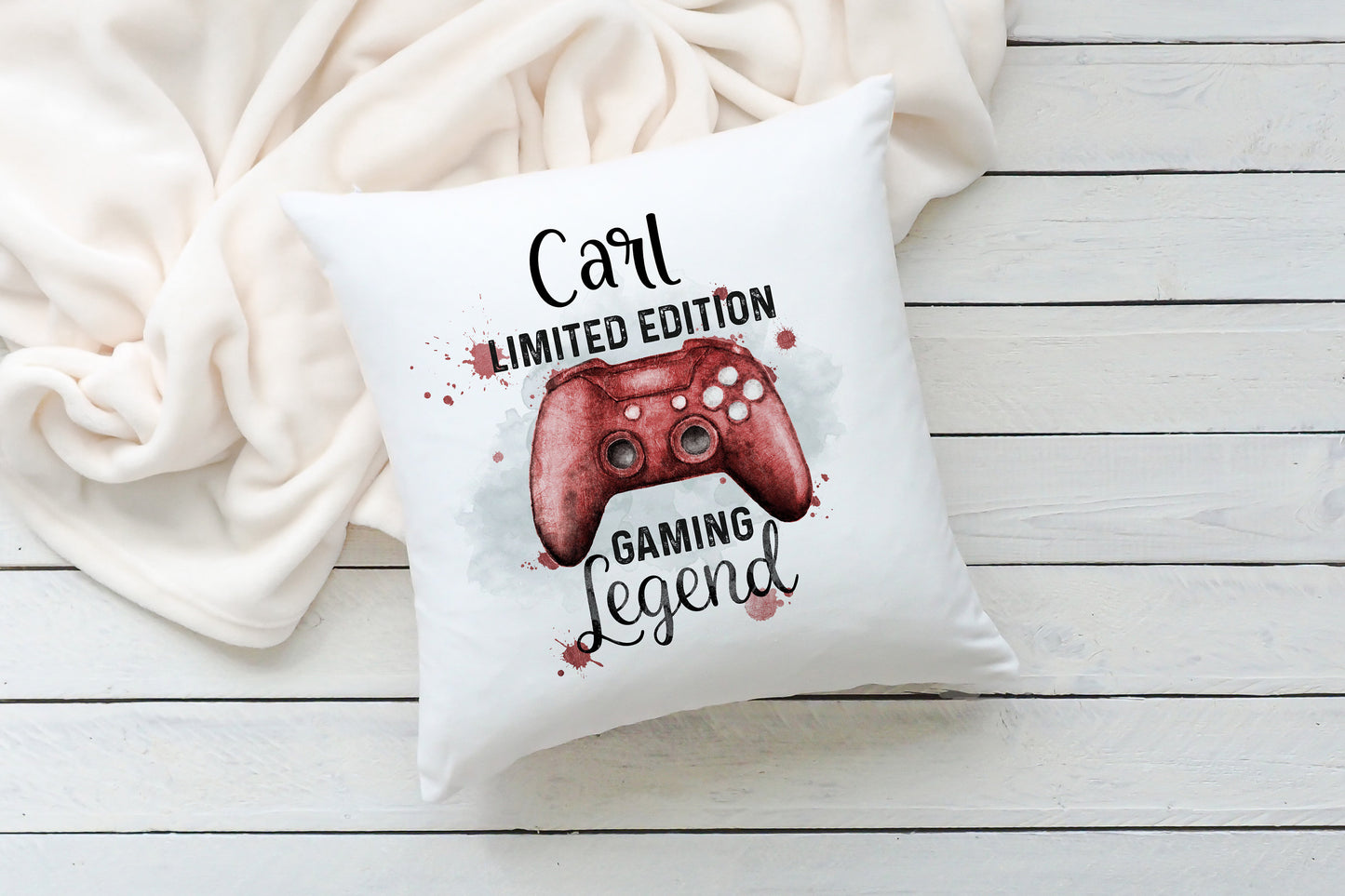 Gamer Cushion Gift, Cushion, Gamer Gift, Gift For Gamers, Gamer Cushion Gift For Him, Grandson Gifts From Grandma