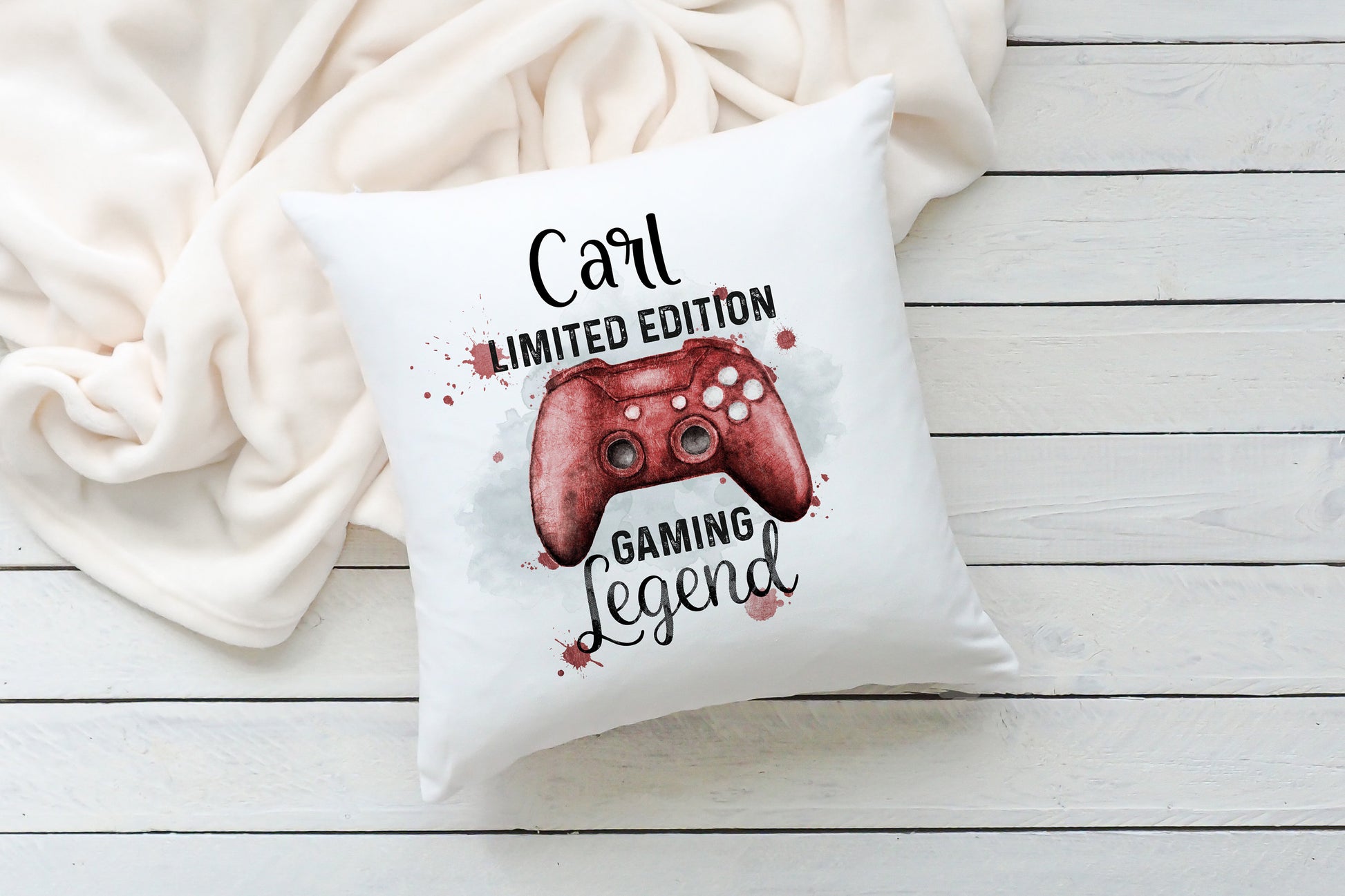 Gamer Cushion Gift, Cushion, Gamer Gift, Gift For Gamers, Gamer Cushion Gift For Him, Grandson Gifts From Grandma