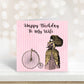 Steam Punk Birthday Card, Wife Birthday Card, Birthday Card For Her, Fiancée Birthday Card