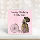 Steam Punk Birthday Card, Wife Birthday Card, Birthday Card For Her, Fiancée Birthday Card