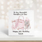 40th Birthday Card, Personalised Birthday Card, Friend Birthday, Niece, Sister, Sister-in-law, Daughter Birthday Card, Any Age