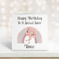 Special Friend Birthday Card, Personalised Birthday Card, Friend Birthday, Niece, Sister, Sister-in-law, Daughter Birthday Card, Any Age