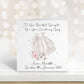 Granddaughter Christening Card, Personalised Christening Card, Christening Card For Girls, Christening Card Daughter