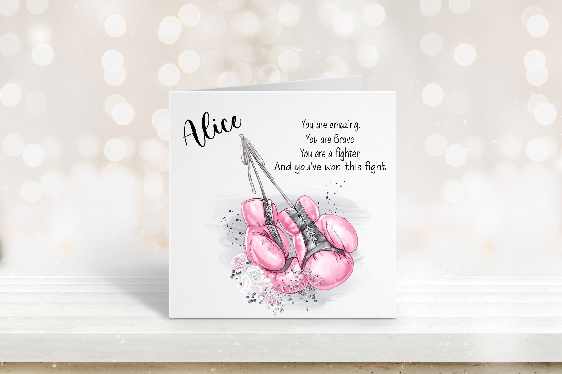 Cancer Card, Beater Cancer Card, Survivor Card. Card For Her, Card For Him