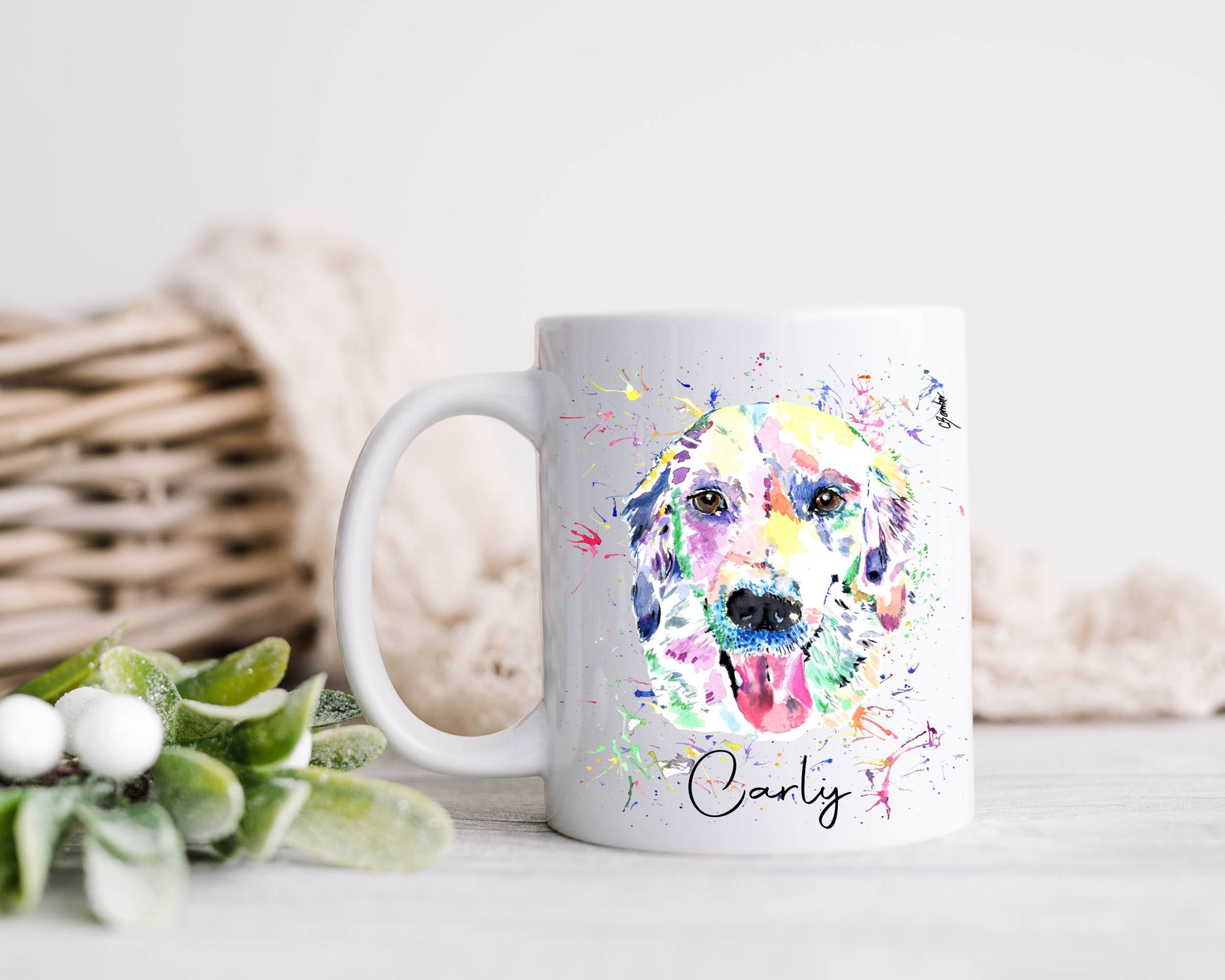 Cavapoo Mug, Cavapoo Gift, Cockapoo Mug, Retriever Mug, Boxer Mug, Golden Retriever Mug