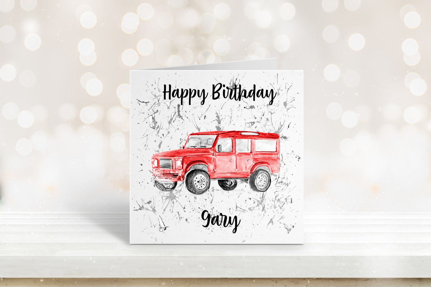 Defender Card, Birthday Card For Him, Birthday Card for Dad, Birthday Card For Grampy