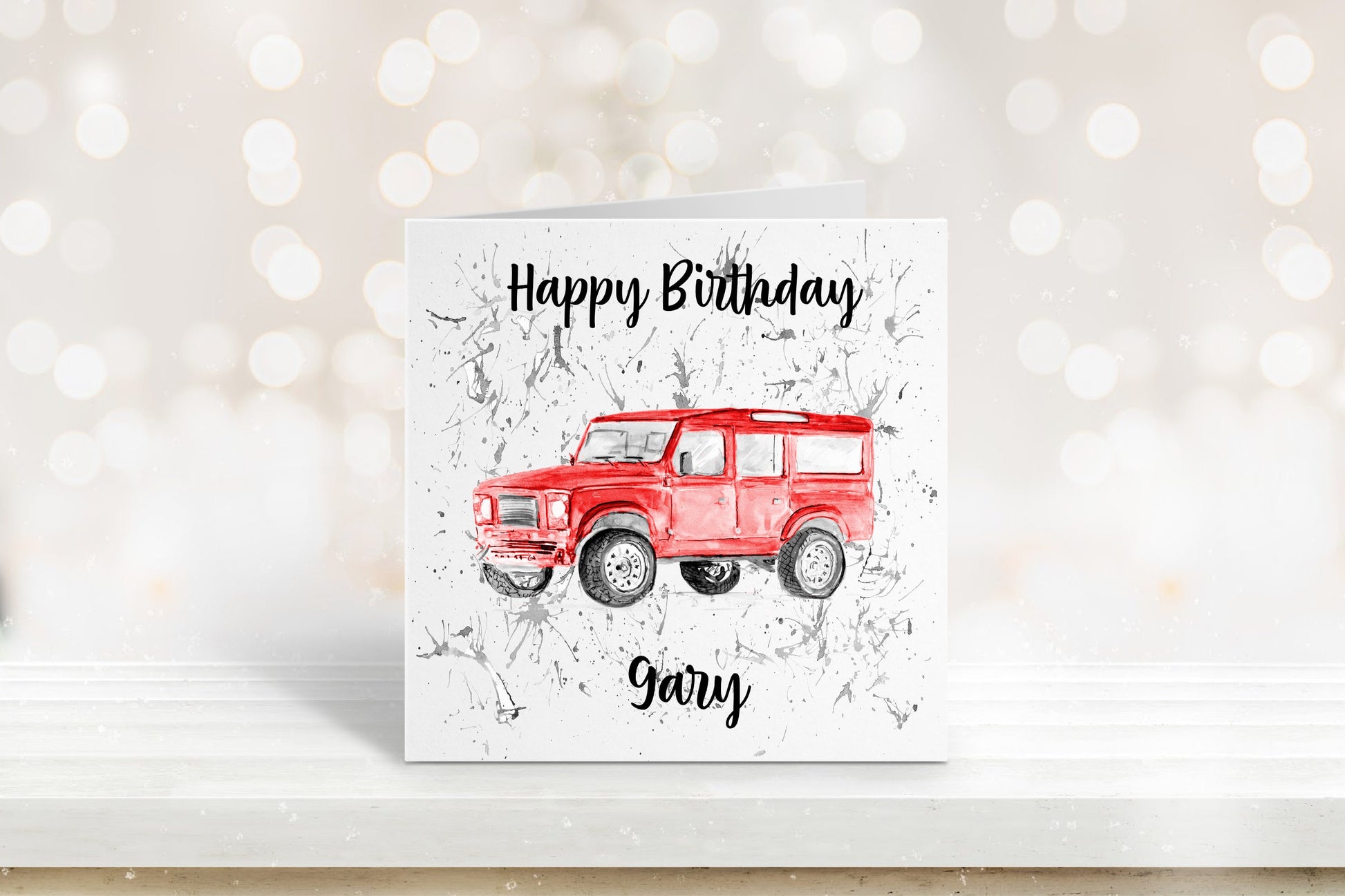 Defender Card, Birthday Card For Him, Birthday Card for Dad, Birthday Card For Grampy