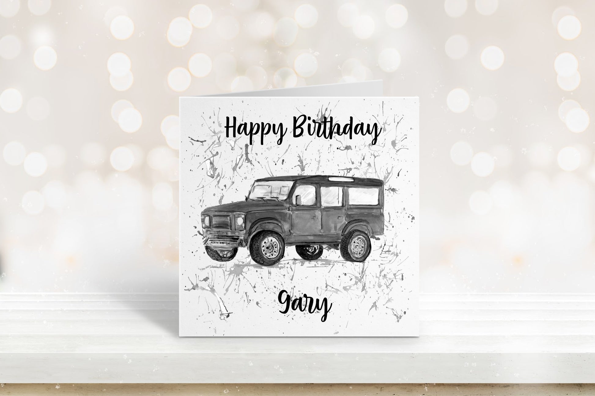 Defender Card, Birthday Card For Him, Birthday Card for Dad, Birthday Card For Grampy