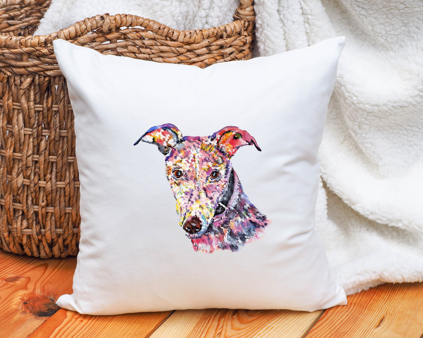Lurcher Cushion, Greyhound Cushion, Whippet Cushion, Boxer Dog Cushion, Springer Spaniel Cushion, Cockapoo Cushion, Cockapoo Cushion Gift