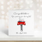 Driving Test Card, Congratulations Card, Card For Him, Card For Her