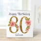 21 Birthday Card, Personalised Birthday Card For Mam, 80 Birthday Card, Special Birthday, 60 Birthday Card For Her, Card For Granddaughter