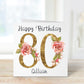 80 Birthday Card, Personalised Birthday Card For Mam, 21 Birthday Card, Special Birthday, Birthday Card For Her, Card For Granddaughter