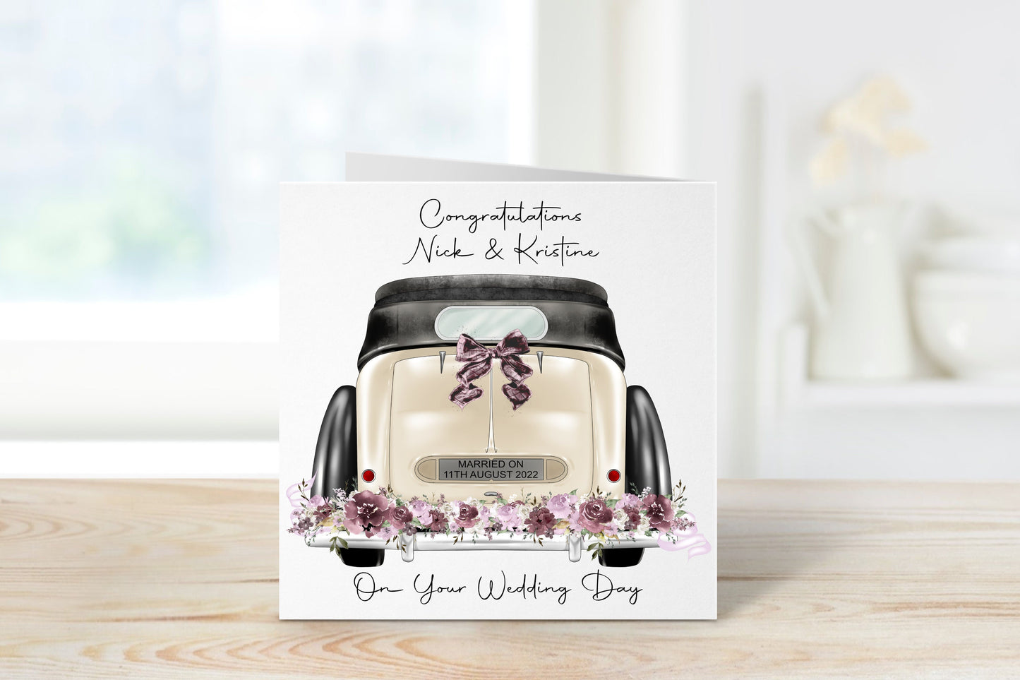 Wedding Card, Personalised Wedding Card, Newly Wed Card