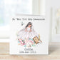 First Holy Communion Card, Holy Communion Card For Girls, Holy Communion Card For Daughter, Holy Communion Card For Granddaughter