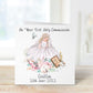 First Holy Communion Card, Holy Communion Card For Girls, Holy Communion Card For Daughter, Holy Communion Card For Granddaughter