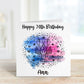 Cancer Birthday Card, Zodiac Sign Birthday Card, Personalised Birthday Card, Card For Her, Card For Him, Friend Card