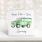 Fathers Day Card, Grampy Fathers Day Card, Daddy Car Card, Bampy Birthday Card, Worlds Best Daddy, Uncle, Personalised Card