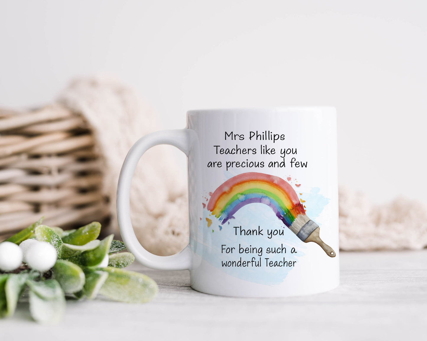 Teacher Gifts, Personalised Teacher Mug, Thank You Teacher Gift, Personalised Thank You Gifts